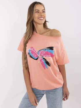 Tričko CLM TS 1019.79 coral M