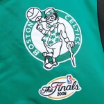 Mitchell & Ness Pánská bunda Boston Celtics NBA Heavyweight Satin Velikost: M