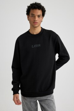 DEFACTO Regular Fit Crew Neck Sweatshirt