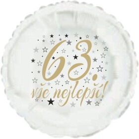 63. narozeniny balónek kruh Balonky.cz 63. narozeniny balónek kruh Balonky.cz