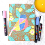 Posca popisovač bílá