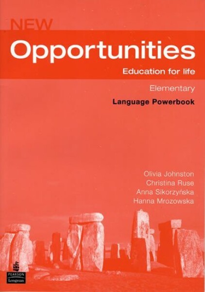 New Opportunities Elementary Language Powerbook Olivia Johnston