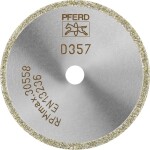 PFERD 68407103 D1A1R 75-2-10 D 357 GAG diamantový řezný kotouč Průměr 75 mm Ø otvoru 10 mm Duroplast , Technická keramik