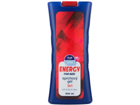Tip Line Sprchový gel Energy for Man 3 v 1 500ml