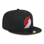 New Era Pánská kšiltovka Portland Trail Blazers NBA 2023 Draft 59FIFTY Fitted Velikost: 7 1/4