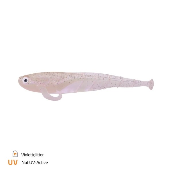 Zeck Gumová nástraha Zander Quappie 10cm 3ks - Violett Glitter,Zeck Gumová nástraha Zander Quappie 10cm 3ks - Violett Glitter