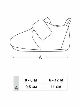 Yoclub Dívčí boty na suchý zip OBO-0186G-6500 Grey měsíců
