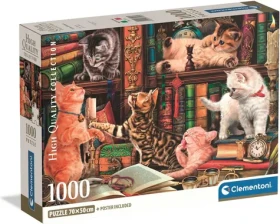CLEMENTONI Puzzle Zvědavé vousy