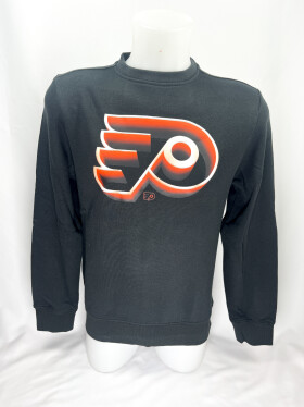 Fanatics Pánská mikina Philadelphia Flyers Chrome Graphic Crew Sweatshirt Black Velikost: