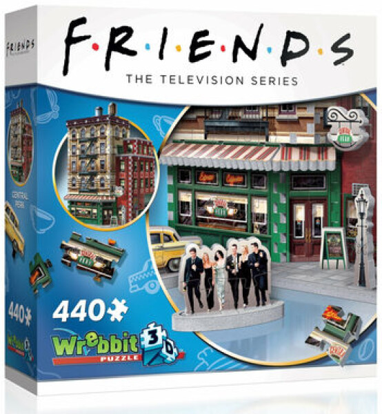 WREBBIT 3D puzzle Přátelé: Central Perk