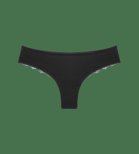 Dámské kalhotky Lovely Micro Brazilian String 2P - BLACK - černé 0004 - TRIUMPH BLACK XS