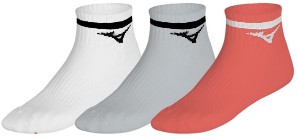 Běžecké ponožky Mizuno Training Mid 3P With Line 32GXCA25Z81 - tři páry Velikost textilu: M