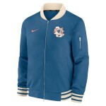 Nike Pánská bunda Milwaukee Brewers MLB City Connect 2026 Authentic Dugout Bomber Blau Velikost: L
