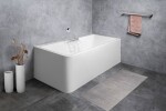 POLYSAN - CASCATA R MONOLITH obdélníková vana 180x80x60cm, kaskáda nerez 73836MR.100