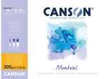 Canson Montval akvarelový papír blok 36 x 48 cm 300 g 12 listů