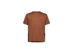 Mons Royale Tarn Merino pánské triko krátký rukáv Cinnamon / Black vel. XL