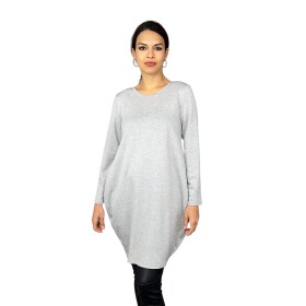 HOSH Dámské šaty Kelis Velikost: UNI, Barva: Šedá