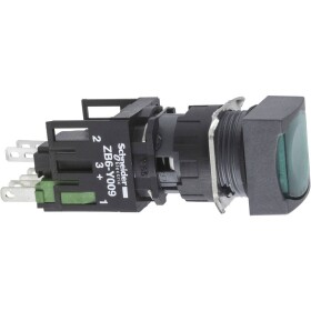 Schneider Electric XB6CW3B1B, XB6CW3B1B světelné tlačítko , 16 mm, 250 V, 3 A, 1 ks