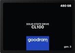 GOODRAM CL100 Gen. 3 480GB / 2.5 / SATA III / 3D-NAND TLC / R: 540MBs / W: 460MBs (SSDPR-CL100-480-G3)