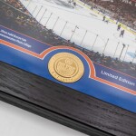 Obraz Edmonton Oilers NHL 5-Time Stanley Cup Champions Bronze Coin