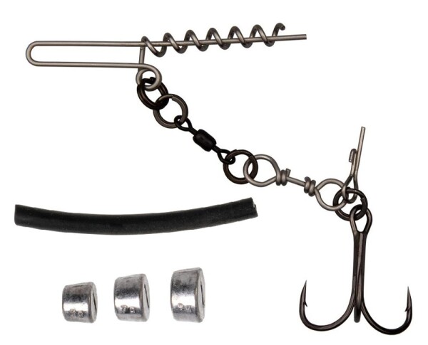 Zeck Systém na gumové nástrahy Softbait System S + Screw Set,Zeck Systém na gumové nástrahy Softbait System S + Screw Set