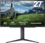 27" LG UltraGear 27GS85QX-B černá / IPS / 2560 × 1440 / 16:9 / 1000:1 / 400cd-m2 / HDMI DP / VESA (27GS85QX-B.AEU)