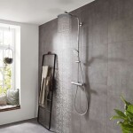 HANSGROHE - Crometta Sprchový set S 240 Showerpipe s termostatem, chrom 27267000
