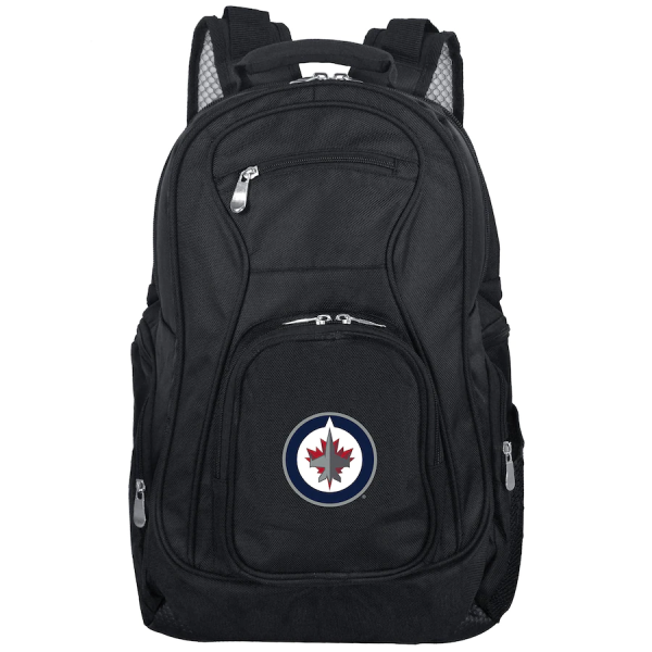 Mojo licensing Batoh Winnipeg Jets NHL Laptop Travel Backpack - Black
