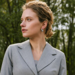 Kruhové náušnice Carla - chirurgická ocel, Stříbrná