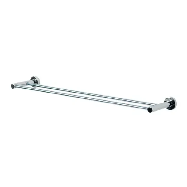 Spirella ATLANTIC dvojitý nástěnný držák na ručníky 60 cm chromovaná ocel (7610583067104)