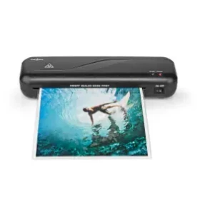 Nedis Laminátor černá / Horký / A4 / 230 mm/min / Automatické vypnutí / Síťové napájení (LAMI112BK4)