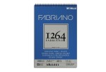 Fabriano 1264 Black blok A5 200 g 20 listů drátěná vazba