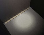 I-Drain - Plano Nerezový rošt pro sprchový žlab řady PRO, povrch PVD, délka 90 cm, světle zlatá IPRO0900WG