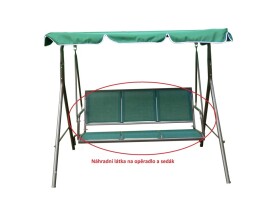 Rojaplast látka na sedák CONFORT zelená, 42x39cm 6ks