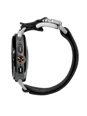 Aulumu CS03 Titanium Mag Buckle Quick-Release řemínek, titanová spona, černý pásek (6975941662287)