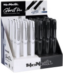 Colorino gumovatelné bombičkové pero McNeil Black & White - mix barev