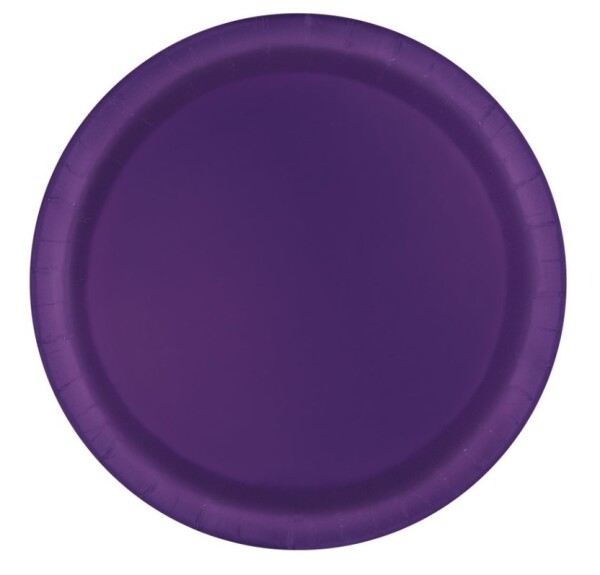 Talíře papírové fialové 20 ks 17,5 cm Talíře papírové fialové 20 ks 17,5 cm