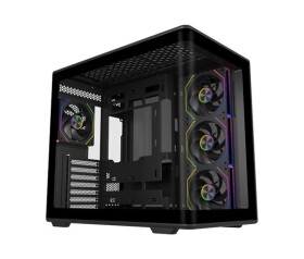 Cooler Master case Elite 600, ATX, Průhledná bočnice, 4x 120mm Fan, Černá EDF_1566518