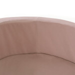 PLUSH NEST PLUSH NEST Suchý bazén kulatý Samet béžový Ø 90 × 30 cm s 200 míčky