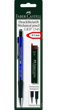 FABER-CASTELL Grip 1345 Mechanická tužka 0.5 mm + 12ks náhradních tužek (133496)