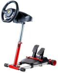 Wheel Stand Pro, stojan na volant a pedály pro Thrustmaster SPIDER, T80/T100,T150,F458/F430, červený