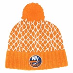 Adidas Pánská zimní čepice New York Islanders NHL 2019 20 Goal Net Pudelmütze
