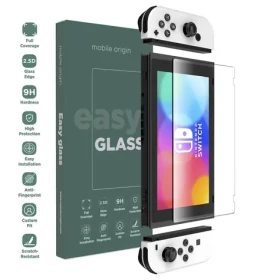 Mobile Origin EasyGlass ochranné sklo pro Nintendo Switch - OLED (FRL-EG-NSOLED)