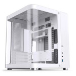 Jonsbo TK-1 bílá / Micro-ATX / 1x USB-A 3.0 / 1x USB-C 3.2 / bez zdroje / průhledná bočnice (TK-1 WHITE)