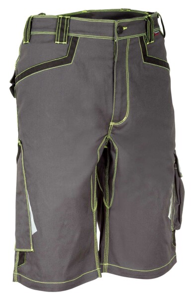 Pracovní kraťasy COFRA CORRIENTES Barva: Černá/ Zelená, Velikost: 46 (CACORRIENTES_04_46)