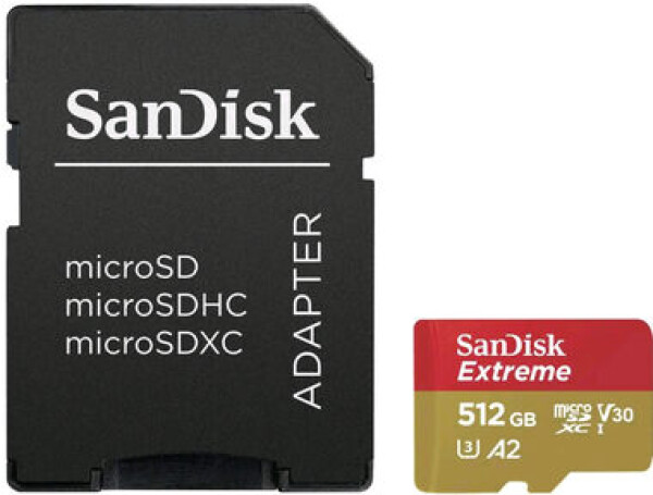 SanDisk microSDXC UHS-I U3 512GB SDSQXAV-512G-GN6MA