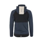 Běžecká bunda CRAFT ADV Pursuit Thermal - modrá Velikost textilu: XXL