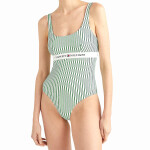Dámské jednodílné plavky UW0UW04564-0K6 - Tommy Hilfiger M