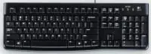 Logitech K120 černá / Klávesnice / USB / Italian layout (920-002492)