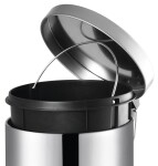 AQUALINE - SIMPLE LINE odpadkový koš kulatý 12l, nerez lesk 27112